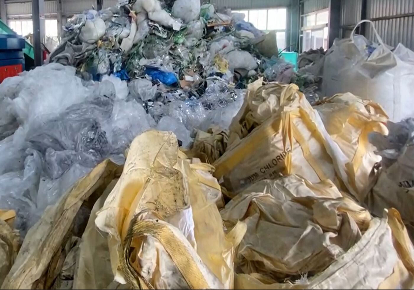 Soft plastic film and bulk bags